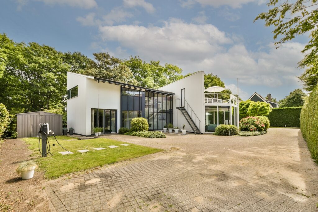 exterior view of building